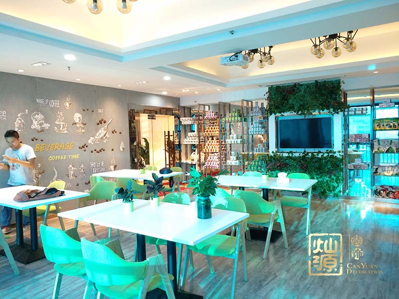 現(xiàn)代國(guó)際宇峰保健食品公司展示裝修案例