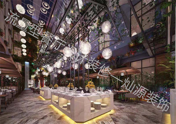 餐廳設(shè)計(jì)裝修效果圖—燦源裝飾 餐廳設(shè)計(jì)裝修效果圖—燦源裝飾