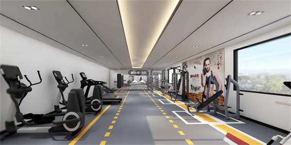 健身會所設計裝修效果圖—燦源裝飾 健身會所設計裝修效果圖—燦源裝飾