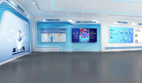 南寧企業展廳設計裝修效果圖—燦源裝飾 南寧企業展廳設計裝修效果圖—燦源裝飾