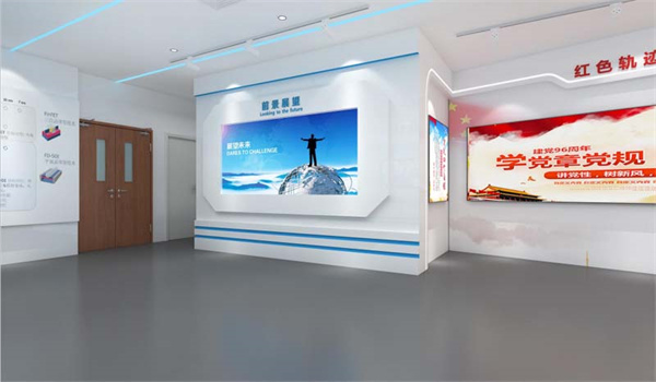 南寧企業展廳設計裝修效果圖—燦源裝飾 南寧企業展廳設計裝修效果圖—燦源裝飾