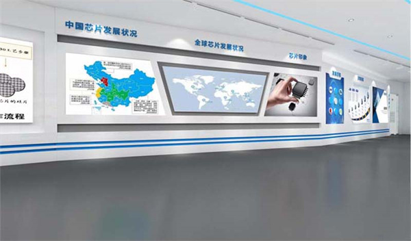 南寧企業展廳設計裝修效果圖—燦源裝飾 南寧企業展廳設計裝修效果圖—燦源裝飾